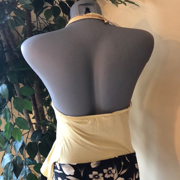 BCBGMAXAZRIA Backless Halter - Picture 3 of 4